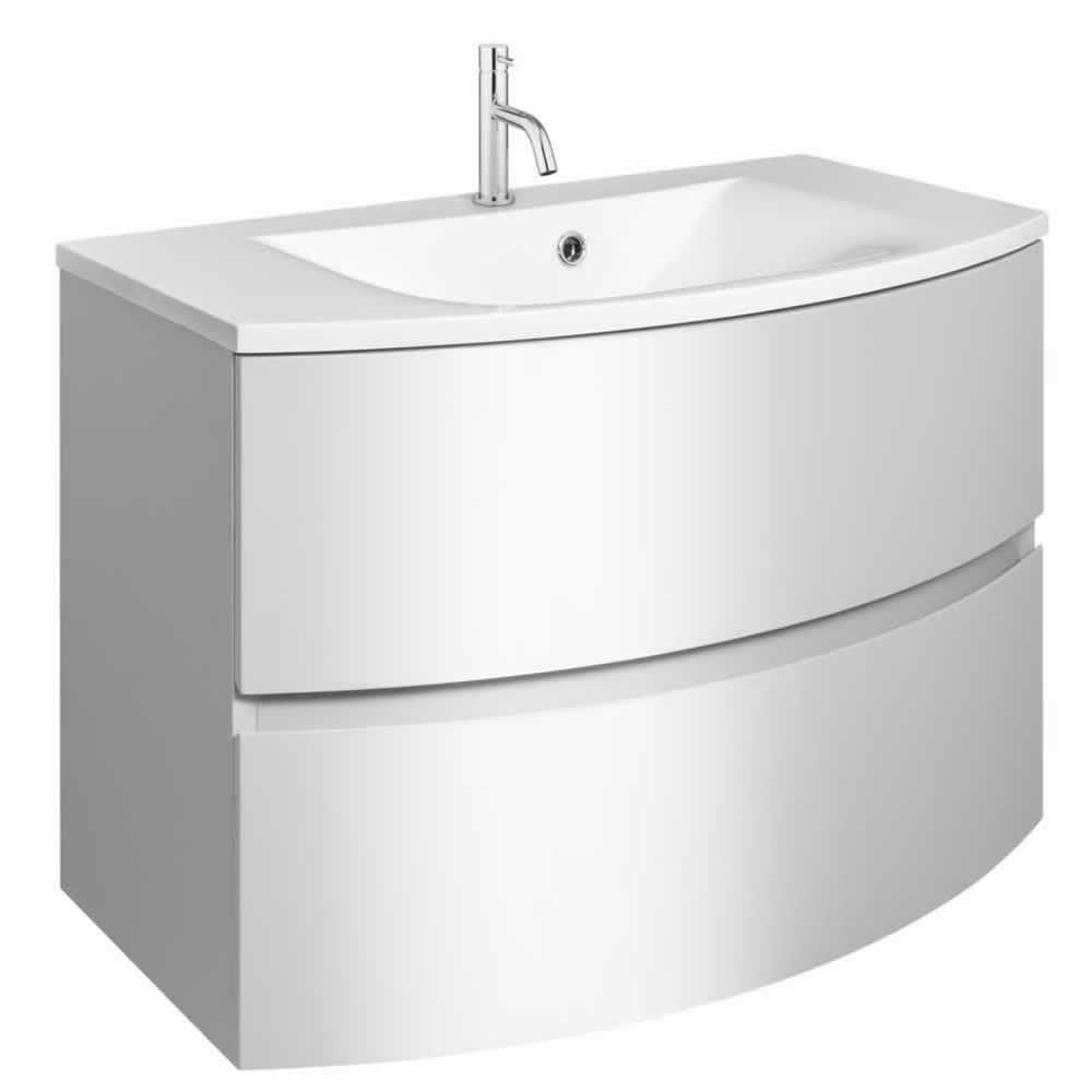 Svelte 80 Unit & Cast Mineral Marble Basin